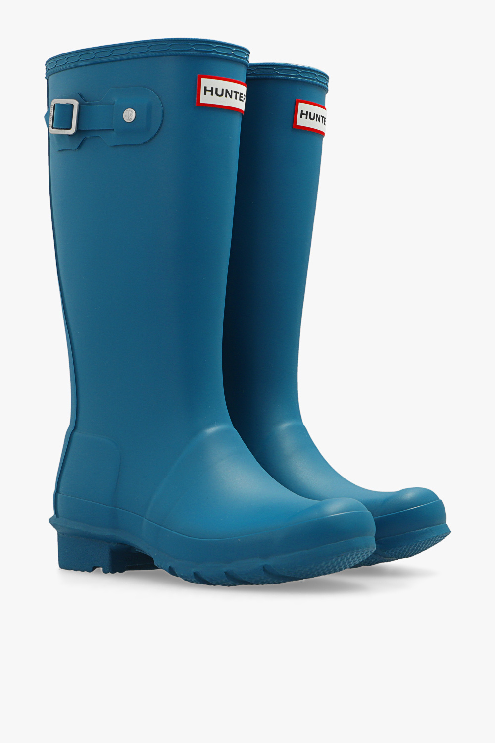 Hunter light blue rain on sale boots